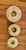 Mid-Century Modern Vintage Brass Sculptural Candle Holders, Set of 3 For Sale - Image 3 of 6