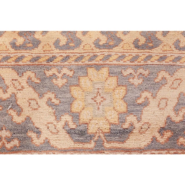 1920s Authentic Turkish Hereke Handmade Wool Rug For Sale - Image 5 of 11