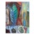 Abstract Expressionist Leaves - San Francisco School in Oil on Canvas by Kristin Cohen For Sale