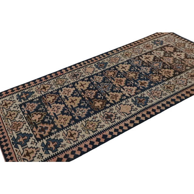 Rug & Kilim Vintage Afghan Tribal Kilim Rug, With Geometric Patterns, From Rug & Kilim For Sale - Image 4 of 7