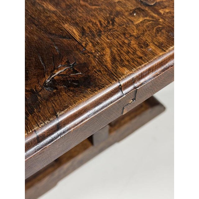 Belgian Monastery Table in Oak For Sale - Image 8 of 18