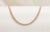 Modern 10k Rose Gold 7-3/8 CTTW Natural Diamond Tennis Necklace, 20 In For Sale - Image 3 of 5