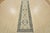 Tribal Oushak Runner 2'6'' X 9'10'' Ivory Wool Tribal Hand-Knotted Oriental Rug For Sale - Image 3 of 12