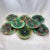 Green Wedgwood Majolica Tortoiseshell Seafood Plates, Per Item For Sale - Image 8 of 12