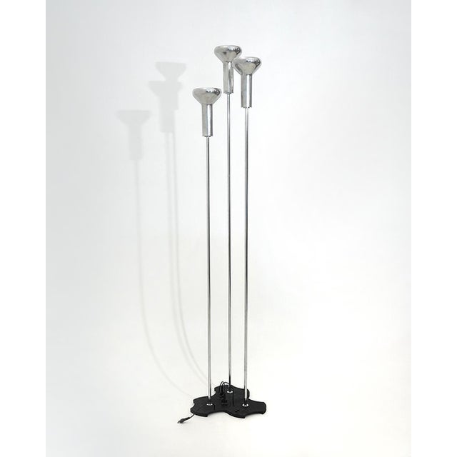 Black Model 1073/3 Floor Lamp by Gino Sarfatti for Arteluce, 1950s For Sale - Image 8 of 17
