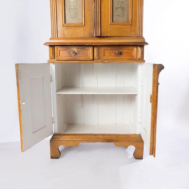 19th Century Painted Cupboard For Sale - Image 10 of 18