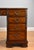 19th Century Chippendale Style English Pedestal Desk For Sale - Image 5 of 14