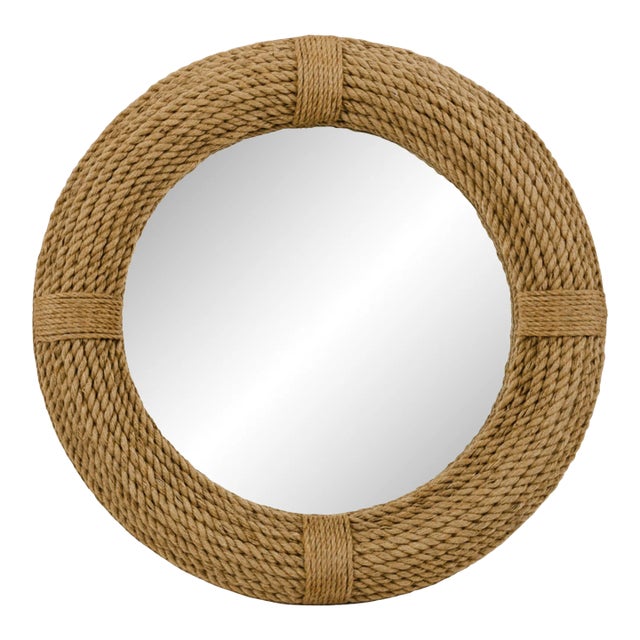 Round Jute Rope Mirror Chairish