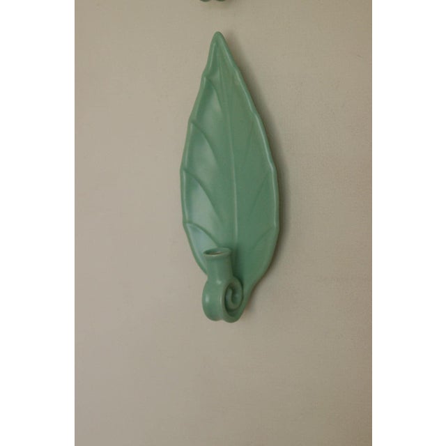 Mid-Century Modern Swedish Ceramic Sconces by Bo Fajans, Set of 2 For Sale - Image 9 of 18