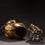 Bronze Monumental Vintage Gilt Bronze Guardian Lion Censer - Asian Mythical Beast Incense Burner For Sale - Image 8 of 9