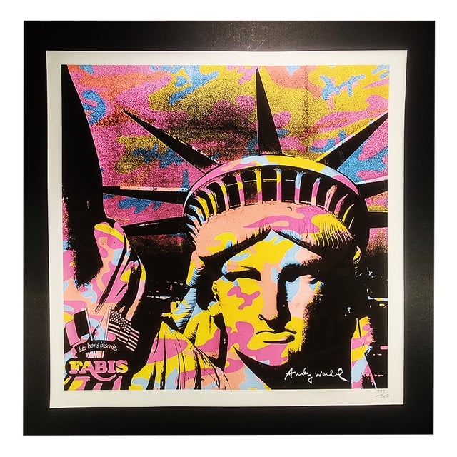 After Andy Warhol, Statue of Liberty, 1980s, Lithograph For Sale