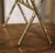 Mid-Century French Faux Bamboo Brass Magazine Rack in Baguès Style For Sale In Dallas - Image 6 of 8
