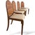 Art Deco Dining Chairs in Walnut, 1930s, Set of 4 For Sale - Image 6 of 9