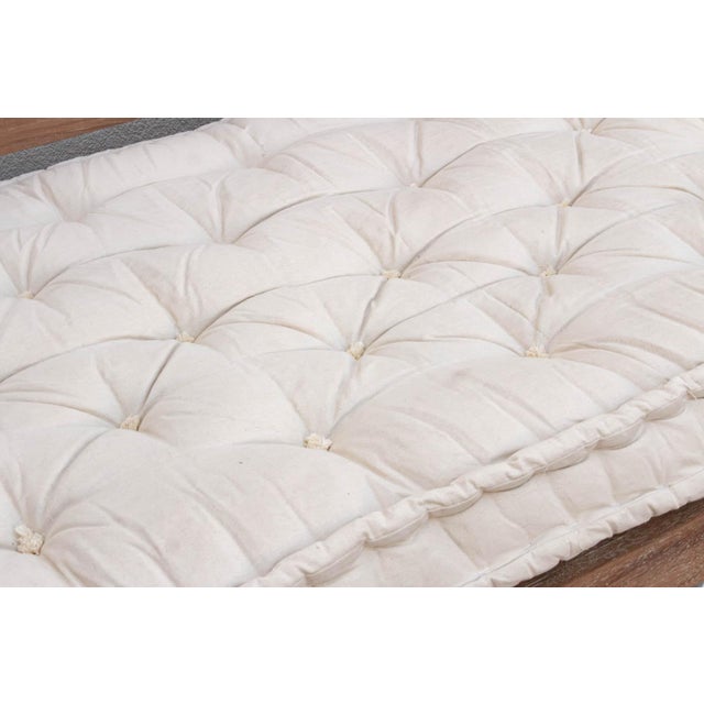 108" Long Reclaimed Teak Jali Daybed Sofa For Sale - Image 4 of 12