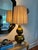 Karl Springer Mid Century Brass Double Gourd Lamp For Sale - Image 4 of 7