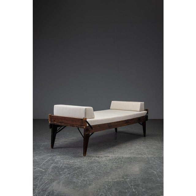 Modernist Daybed, Netherlands, 1950s For Sale - Image 10 of 13
