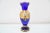 Made in Czechoslovakia Made of art glass, gold Re-polished Original condition. This piece is attributed to the mentioned...