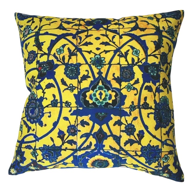 Persian Velvet Pillow Chairish