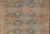 Antique Persian Kurdish Rug With All-Over Geometric Medallion in Orange & Blue 5'2 X 6'6 For Sale - Image 4 of 12