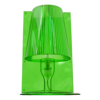Take Table Lamp in Green Transparent Polycarbonate by Ferruccio Laviani for Kartell, 2003 For Sale