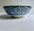 Vintage Japanese Mino Ware "Karakusa" Blue & White Ceramic Bowl For Sale - Image 4 of 12