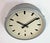 Mid-Century Modern Industrial Grey Wall Clock from GW, East Germany, 1960s For Sale - Image 3 of 18