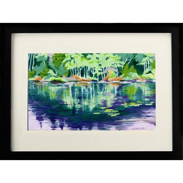 August Lake, Original Oil Painting For Sale In Seattle - Image 6 of 6