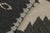 Charcoal Rug & Kilim’s Scandinavian Style Rug, Charcoal Gray Tones in Geometric Patterns For Sale - Image 8 of 9