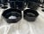 Vintage Black "Octime" Dinnerware Set of 87 For Sale - Image 10 of 13