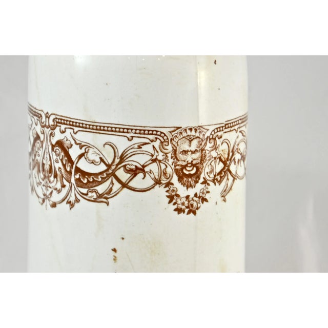 1800s English Transferware Pitcher For Sale - Image 4 of 10
