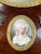 Bronze 19th C French Louis XVI Mahogany & Bronze W Sèvres Style Portraits Salon Table For Sale - Image 8 of 18
