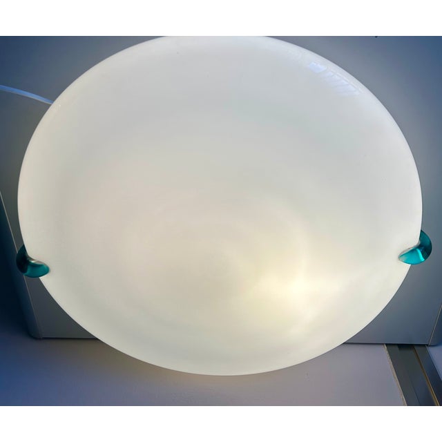 Petrol Green Murrisa Ceiling Light from Lucos, 1970s For Sale - Image 6 of 6