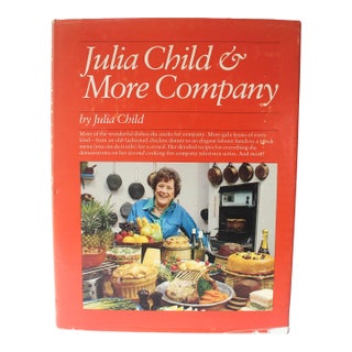 1981 Julia Child & More Company Hardcover Cookbook For Sale