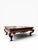 Baker Furniture Company 1990s Baker Furniture Oxblood Chinoiserie Crackle Finish Coffee Table With Gilt Decoration For Sale - Image 4 of 14