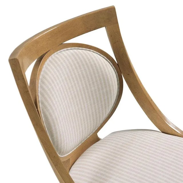 Woodbridge Furniture Celerie Kemble for Woodbridge Stephen Chair in Auden For Sale - Image 4 of 5