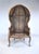 Vintage Canopy Porter Chair French Country Louis XV Style, Double Cane For Sale - Image 13 of 13