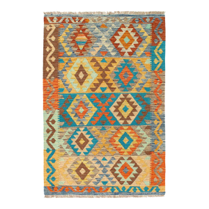 Pasargad Caucasian Tribal Style Flat Weave Kilim