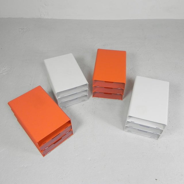 Letter Trays by Giugiaro for Lavatelli, 1970s, Set of 12 For Sale - Image 10 of 18
