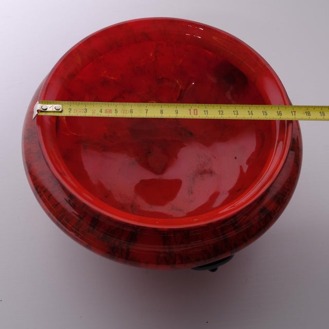 Art Deco Murano Glass Vase, 1990s For Sale - Image 10 of 11