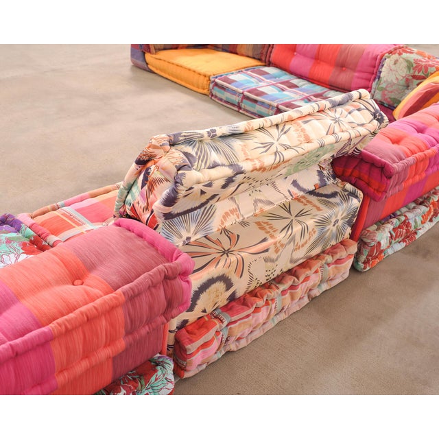 Mah Jong Kenzo Missoni Sectional Sofa by Hans Hopfer for Roche Bobois For Sale - Image 11 of 18