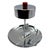 Mid-Century Modern Early Mid 20th Century Chrome and Bakelite Ashtray W/ Pull-Match Dispenser For Sale - Image 3 of 9