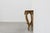 Wood Louis XV Rococo Style Carved Gilt Console Table with Rose Marble Top, Italy, 1950s For Sale - Image 7 of 16