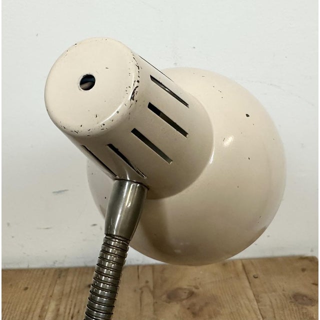 Vintage Industrial Gooseneck Table Lamp, 1960s For Sale - Image 12 of 17