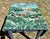 Live your fantasy! A spectacular, one of a kind work of art. Oil painted wood table with one drawer. The scene depicts a...