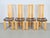 1970s Vintage Beech and Leather Dining Chairs by Pietro Costantini for Ello, 1970s, Set of 4 For Sale - Image 5 of 13