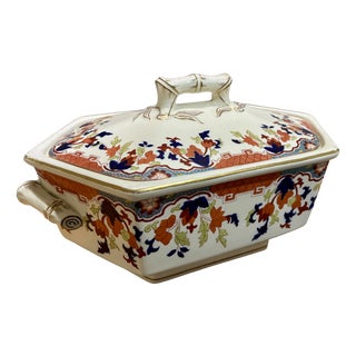 Soup Tureen Container from Oriental Ivory, 1890 For Sale