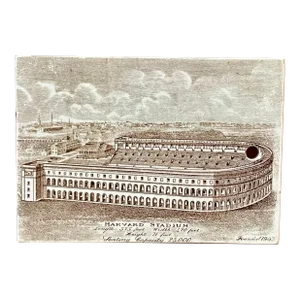 1907 Harvard Stadium Decorative Tile Calendar