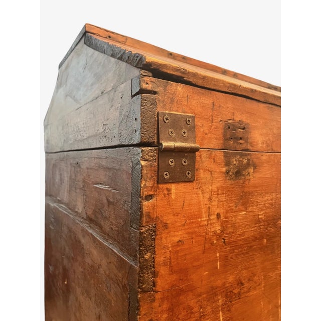 Monumental French Provincial Chest or Blanket Coffer, Early 1700s For Sale - Image 4 of 12