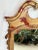 Vintage Regency Style Red Parcel Gilt Chippendale Wall Mirror - Newly Painted For Sale In Mobile - Image 6 of 11