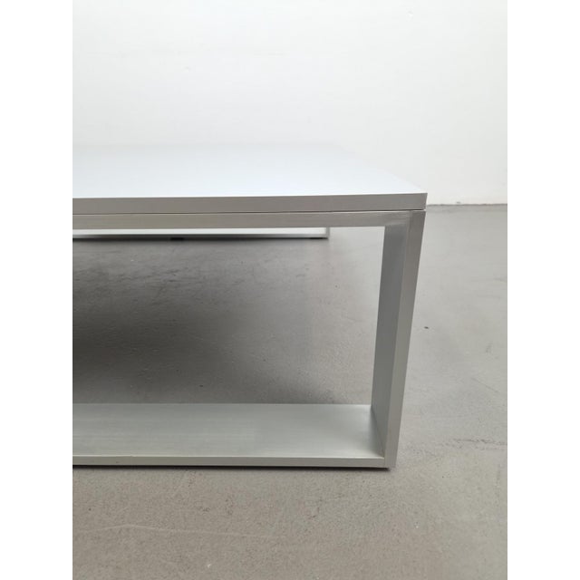 Aluminum DP Coffee Table by Dominique Perrault for Sawaya & Moroni, 2010s For Sale - Image 17 of 18
